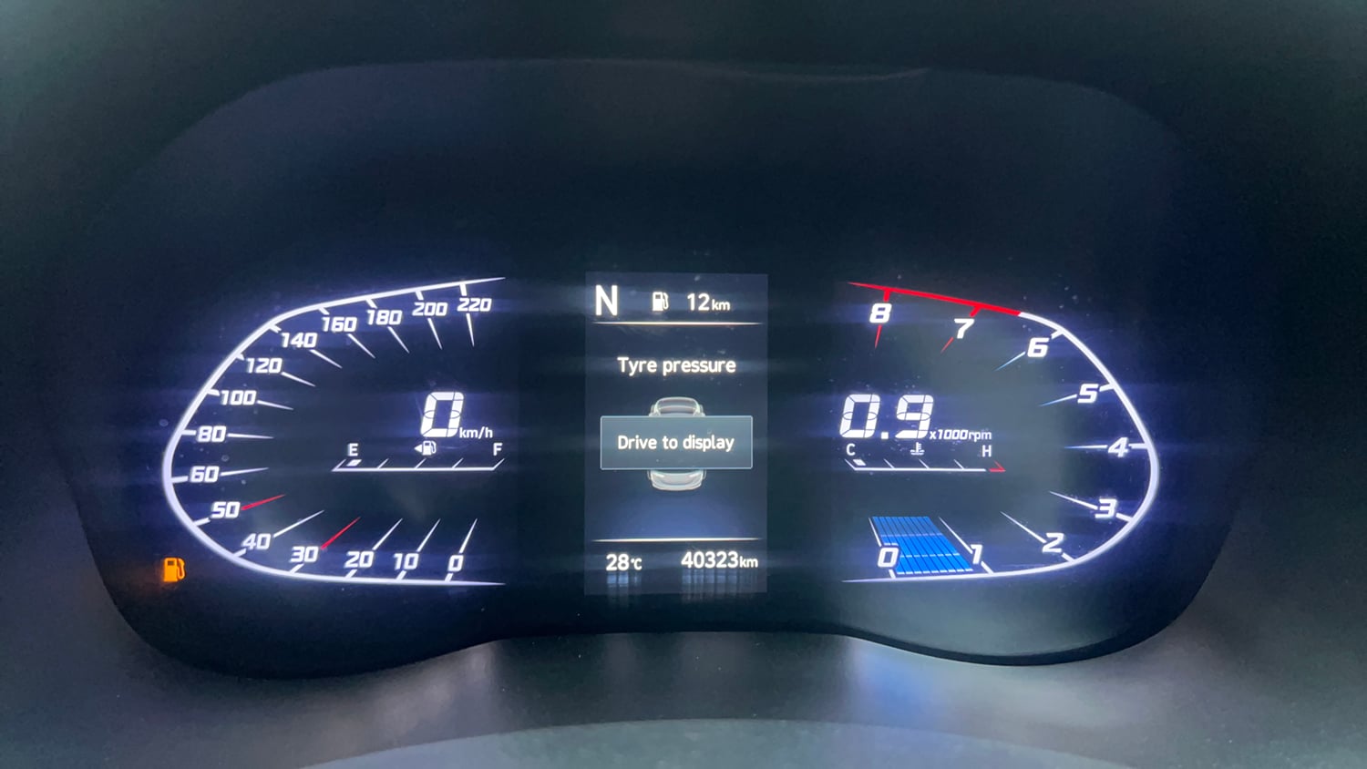 Used 2021 Hyundai Verna SX (O) 1.0 Turbo DCT Petrol Automatic interior CLUSTERMETER VIEW