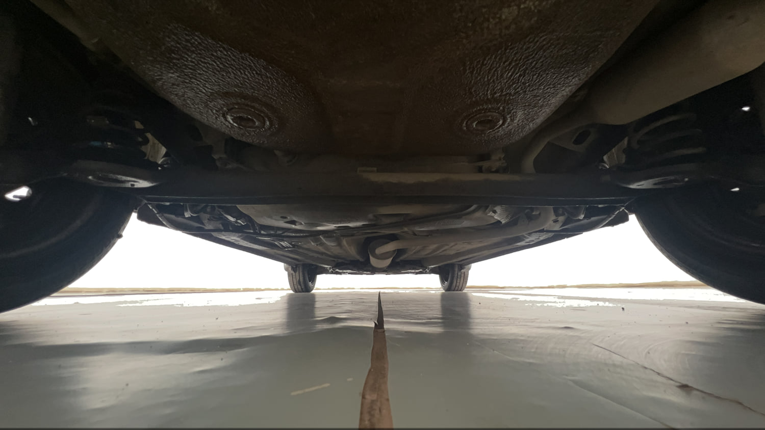 Used 2020 Maruti Suzuki Ignis Sigma 1.2 MT Petrol Manual extra REAR UNDERBODY VIEW (TAKEN FROM REAR)