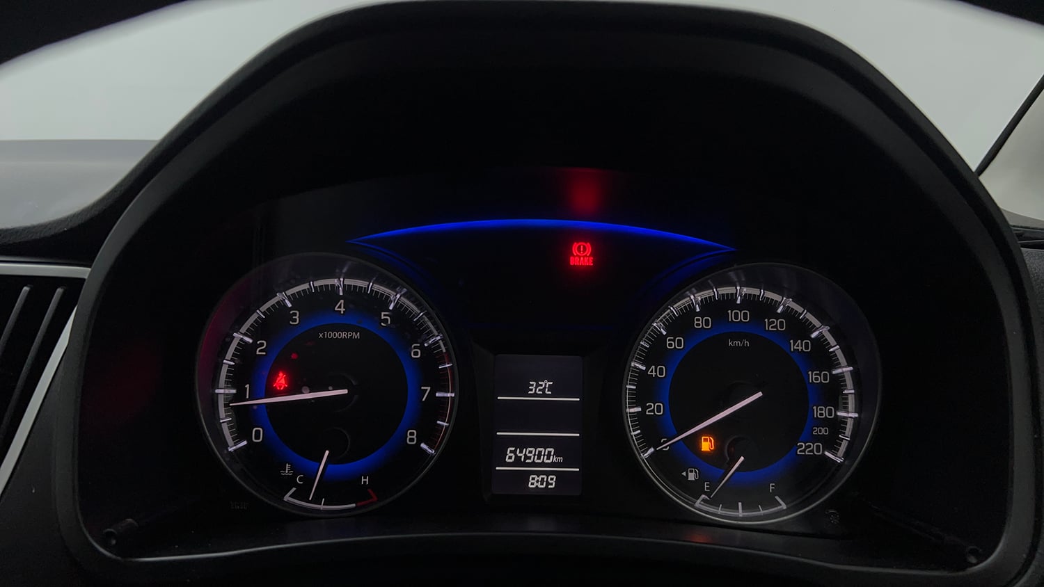 Used 2018 Maruti Suzuki Baleno Delta 1.2 Petrol Manual interior CLUSTERMETER VIEW