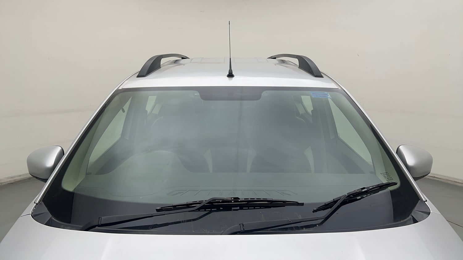 Used 2020 Renault Triber RXL Petrol Manual exterior FRONT WINDSHIELD VIEW