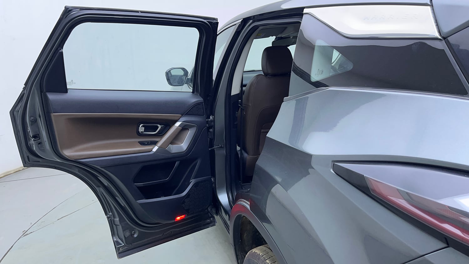Used 2022 Tata Harrier XZ Plus Diesel Manual interior LEFT REAR DOOR OPEN VIEW