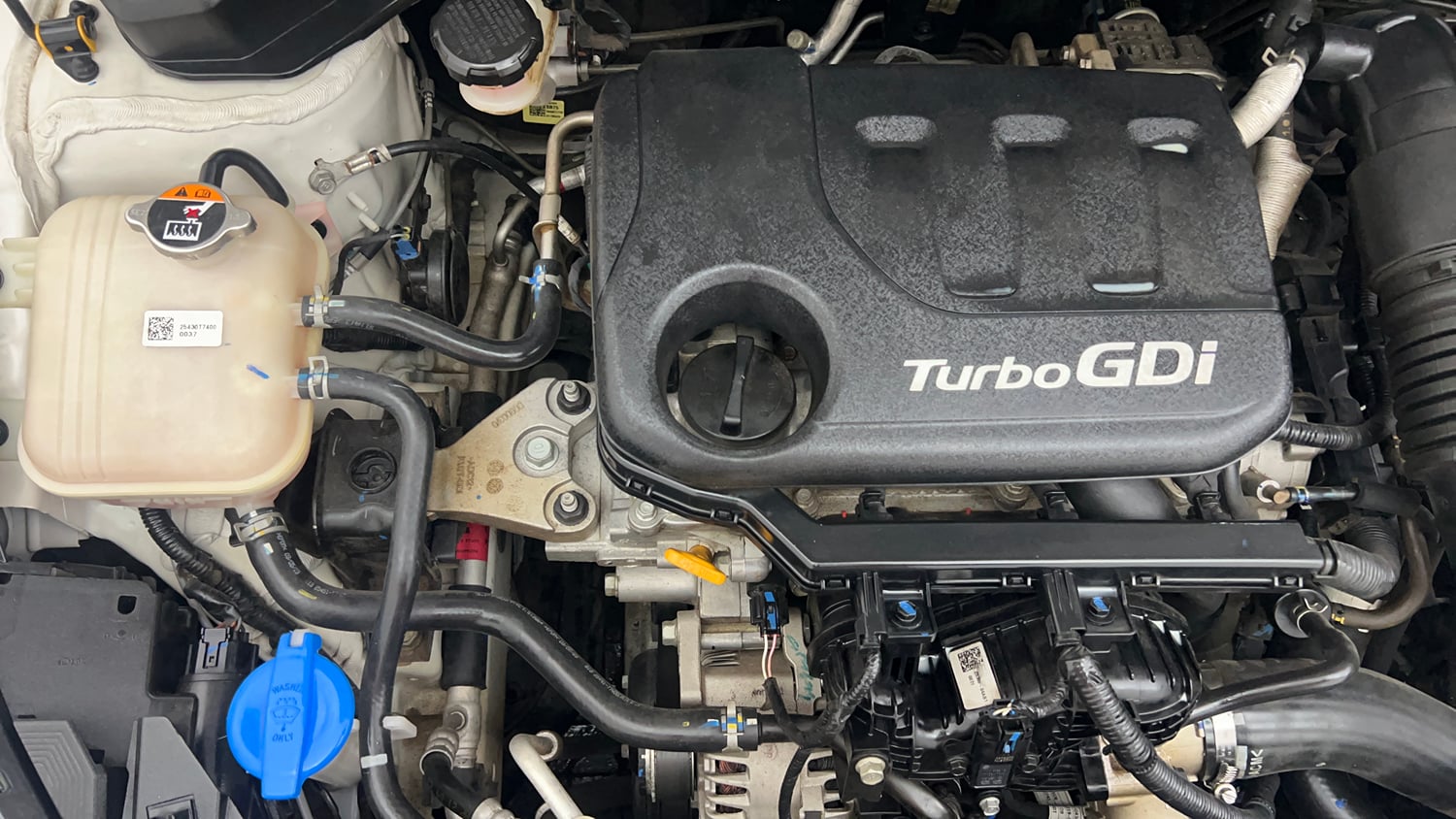 Used 2023 Hyundai New i20 Asta (O) 1.0 Turbo DCT Petrol Automatic engine ENGINE RIGHT SIDE VIEW