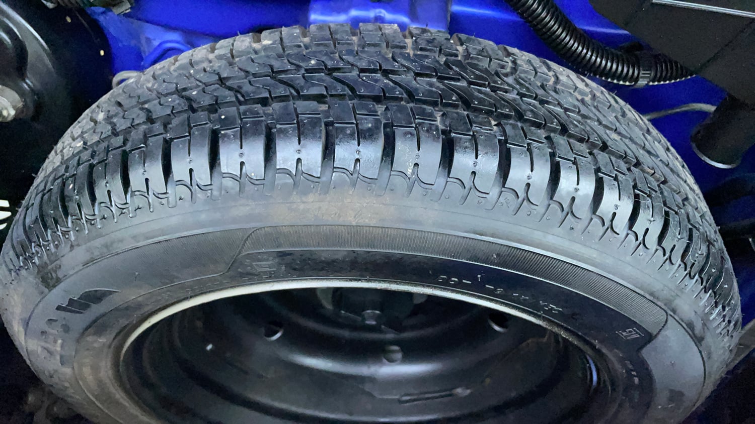 Used 2014 Tata Nano Twist XT Petrol Manual tyres SPARE TYRE VIEW