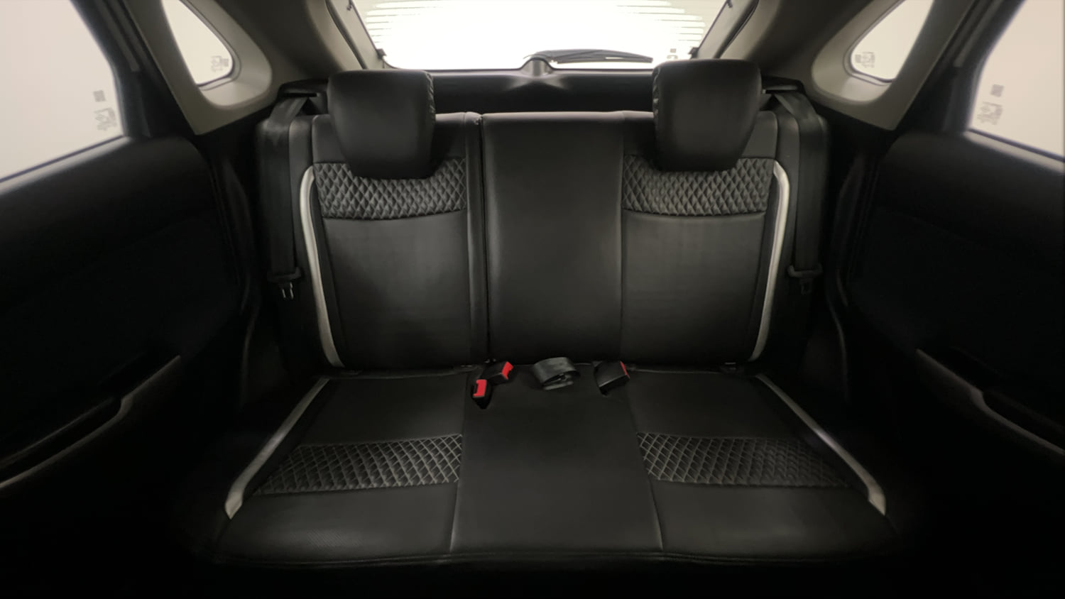 Used 2021 Toyota Glanza G Petrol Manual interior REAR SEAT CONDITION VIEW