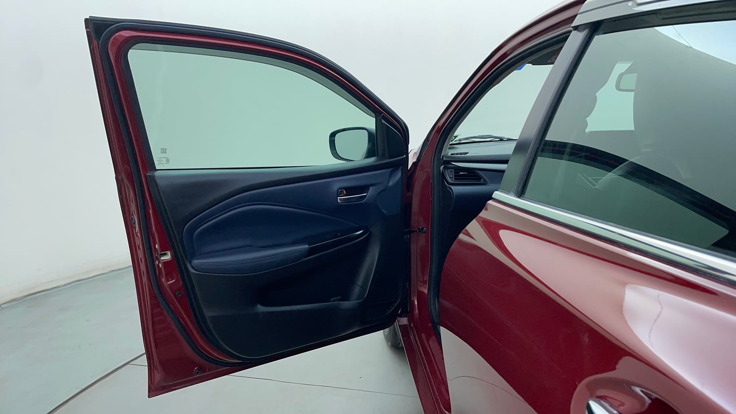 Used 2022 Maruti Suzuki Baleno Alpha MT Petrol Manual interior LEFT FRONT DOOR OPEN VIEW