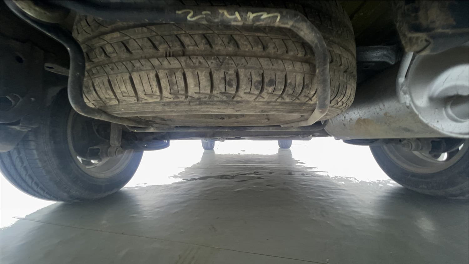 Used 2016 Maruti Suzuki Ertiga ZXI+ Petrol Manual tyres SPARE TYRE VIEW