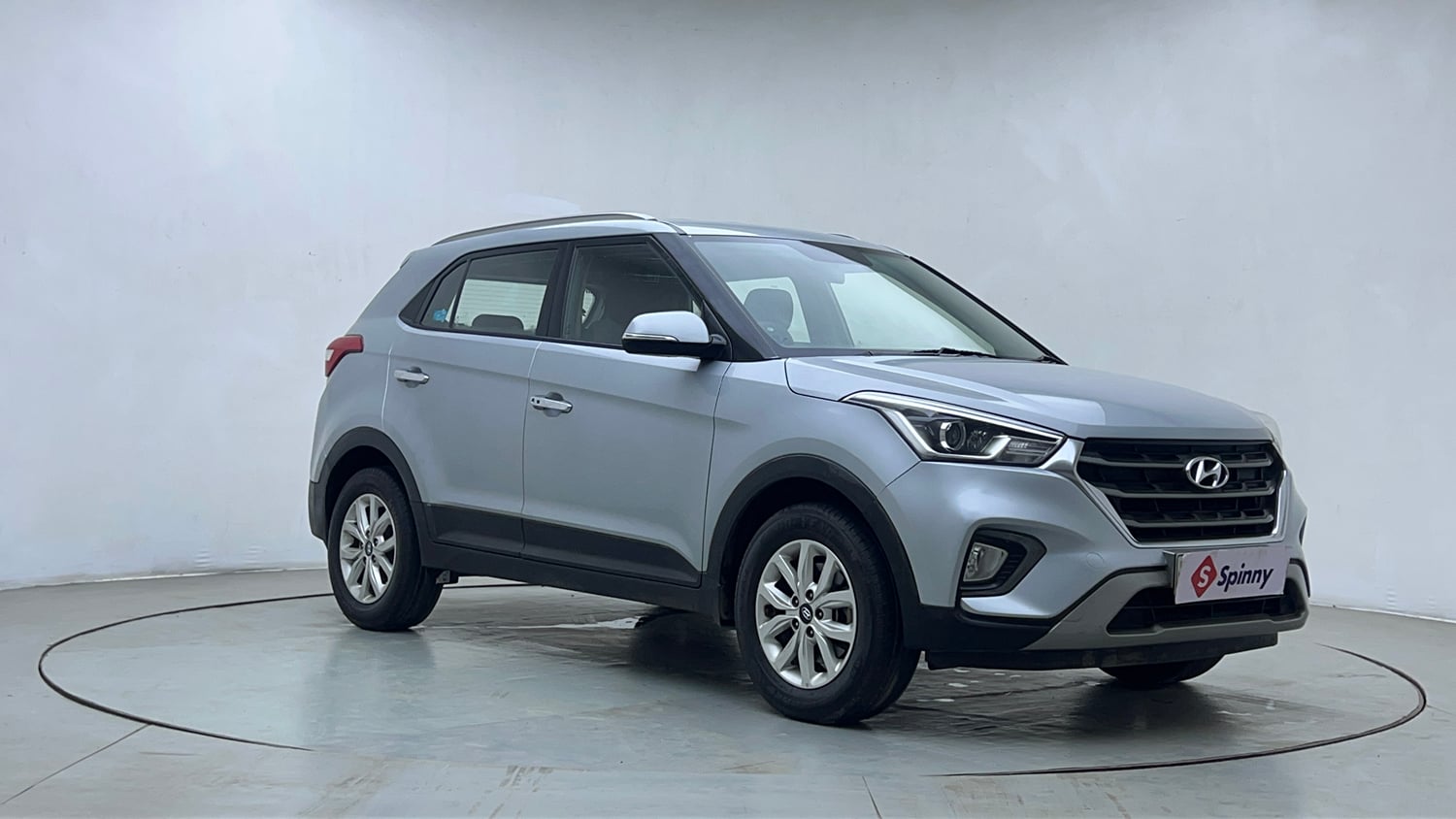 Used 2019 Hyundai Creta SX 1.6 Petrol Petrol Manual exterior RIGHT FRONT CORNER VIEW