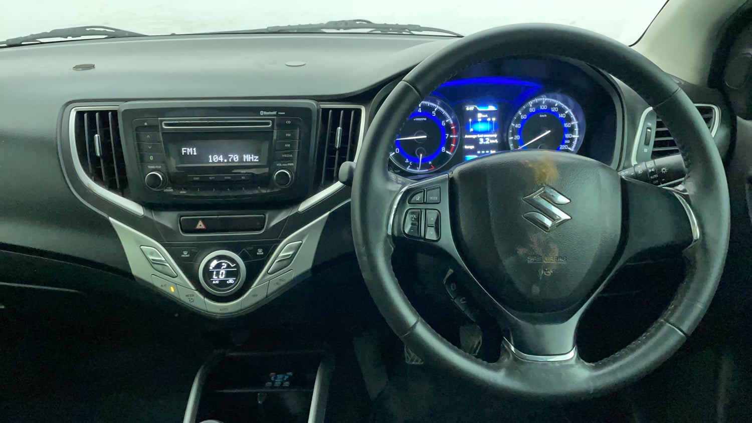 Used 2018 Maruti Suzuki Baleno Zeta 1.2 Petrol Manual interior STEERING VIEW