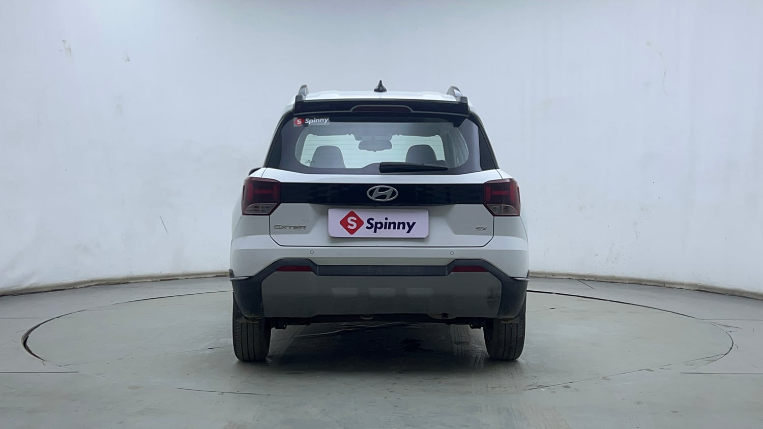 Used 2025 Hyundai Exter SX (O) Connect 1.2 MT Petrol Manual exterior BACK VIEW