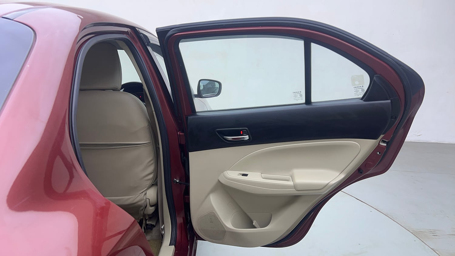 Used 2017 Maruti Suzuki Dzire ZXi Plus Petrol Manual interior RIGHT REAR DOOR OPEN VIEW