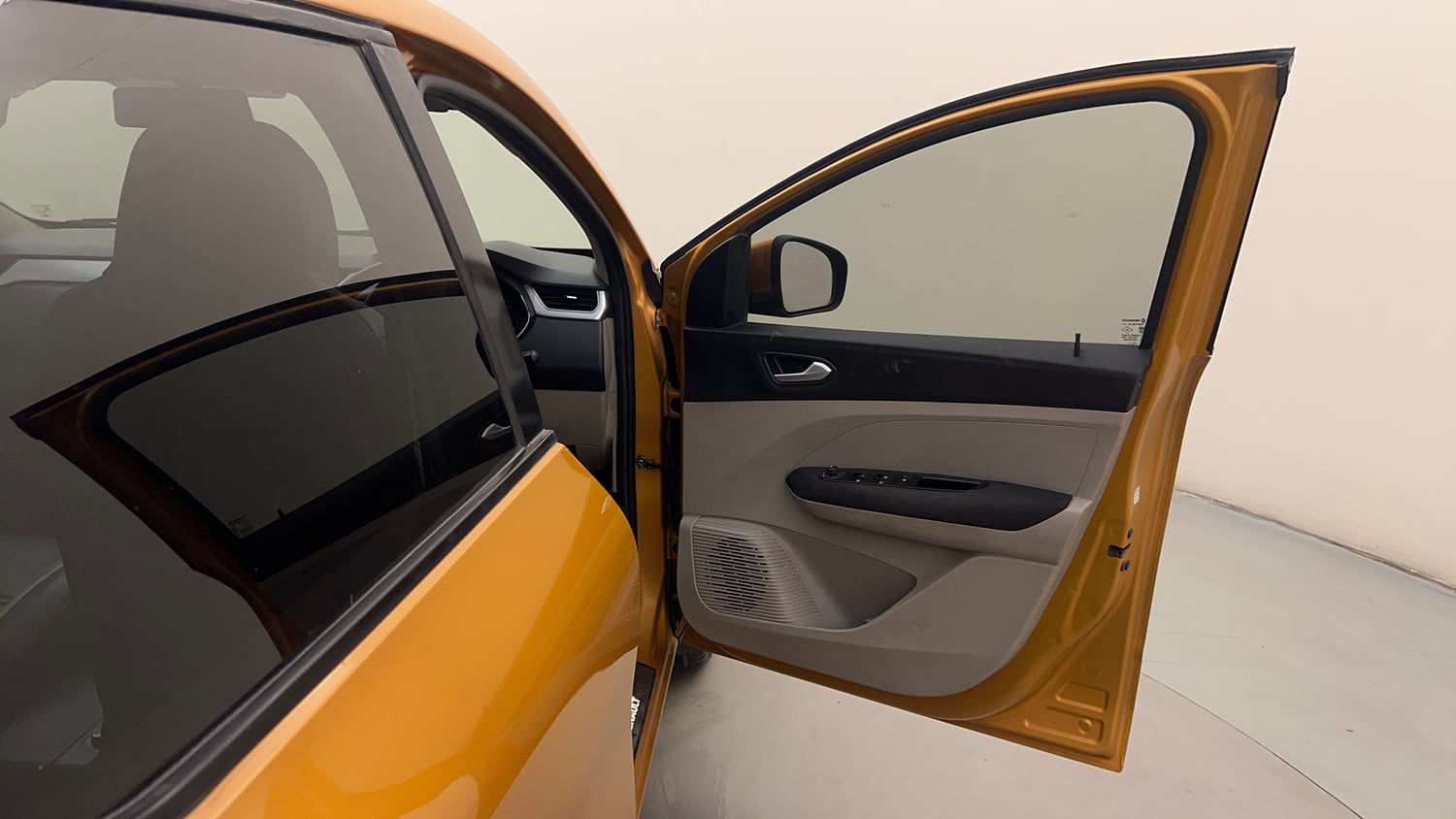 Used 2021 Renault Triber RXZ EASY-R AMT Petrol Automatic interior RIGHT FRONT DOOR OPEN VIEW