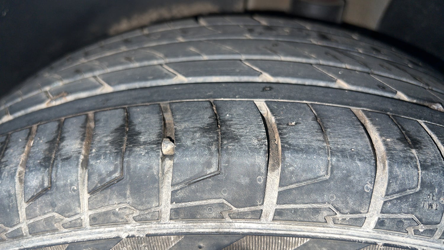 Used 2022 Hyundai Creta SX 1.5 Petrol Petrol Manual tyres LEFT REAR TYRE TREAD VIEW