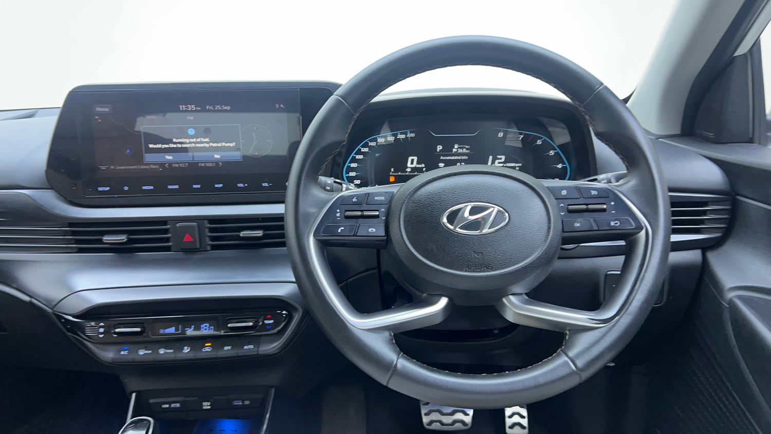 Used 2021 Hyundai New i20 Asta (O) 1.0 Turbo DCT Petrol Automatic interior STEERING VIEW