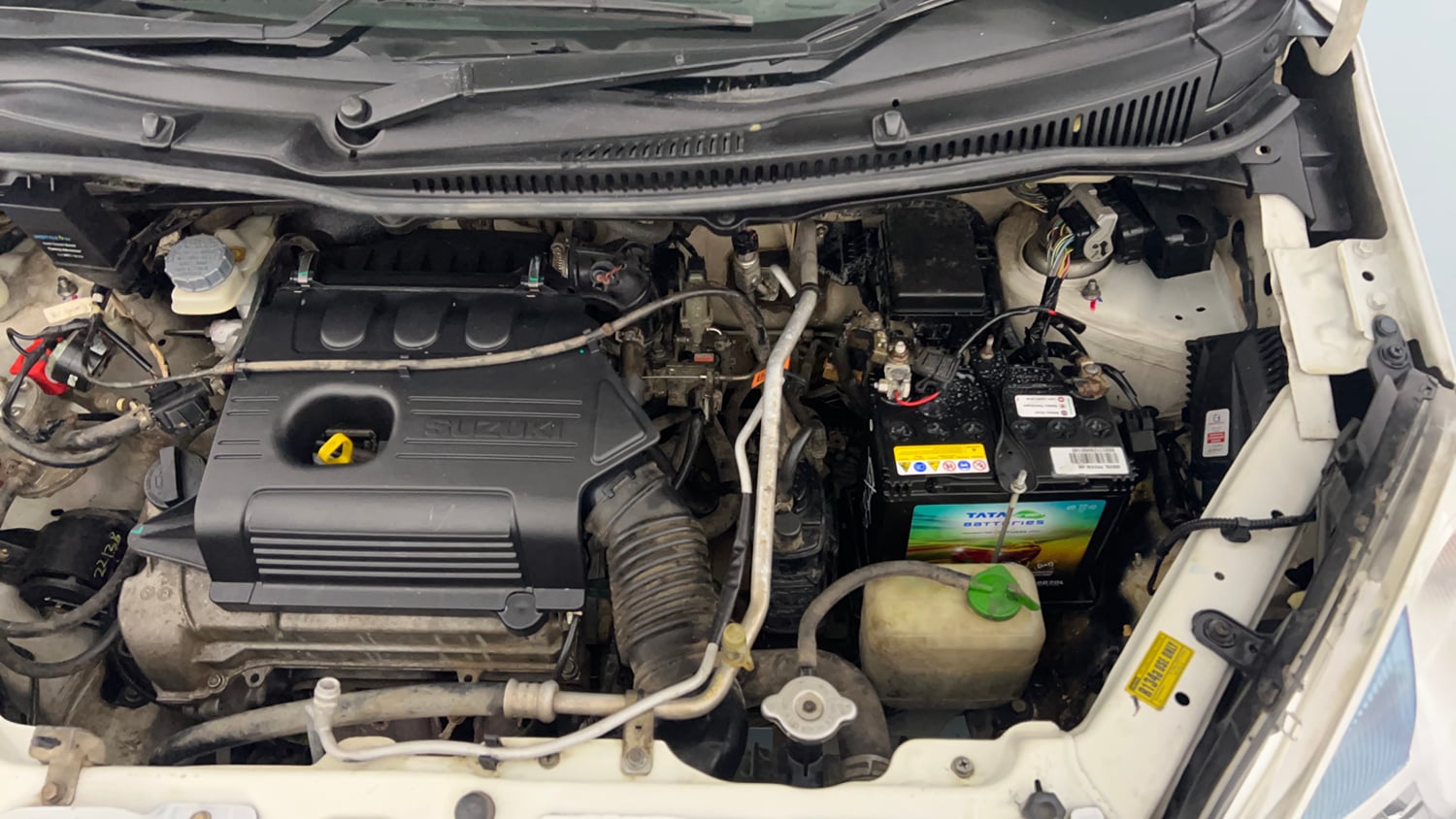 Used 2017 Maruti Suzuki Wagon R 1.0 VXI Petrol + CNG (Outside Fitted) Cng Manual engine ENGINE LEFT SIDE VIEW