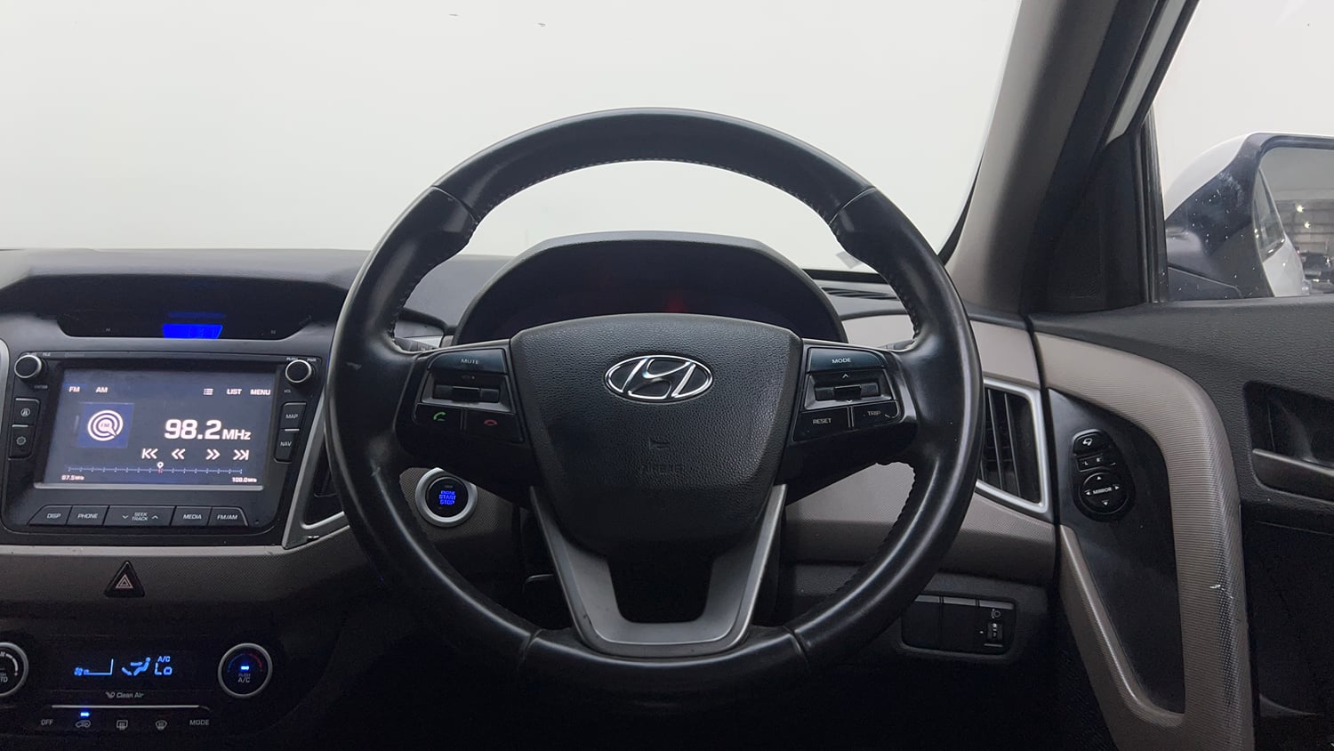 Used 2017 Hyundai Creta SX Plus 1.6 AT Petrol Petrol Automatic interior STEERING VIEW
