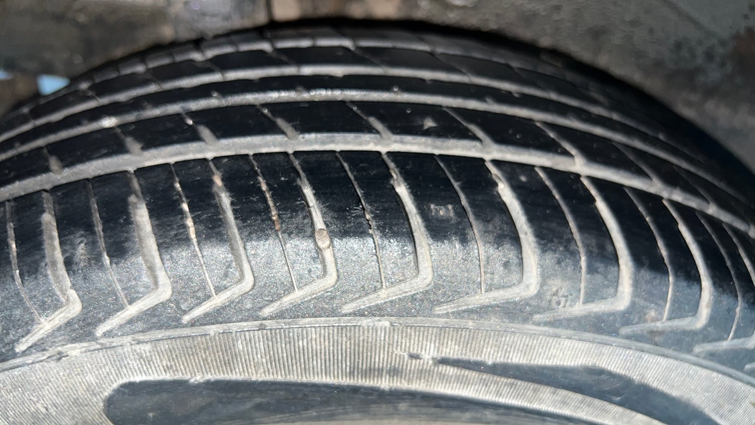 Used 2020 Maruti Suzuki Wagon R LXi (O) 1.0 CNG Cng Manual tyres RIGHT REAR TYRE TREAD VIEW