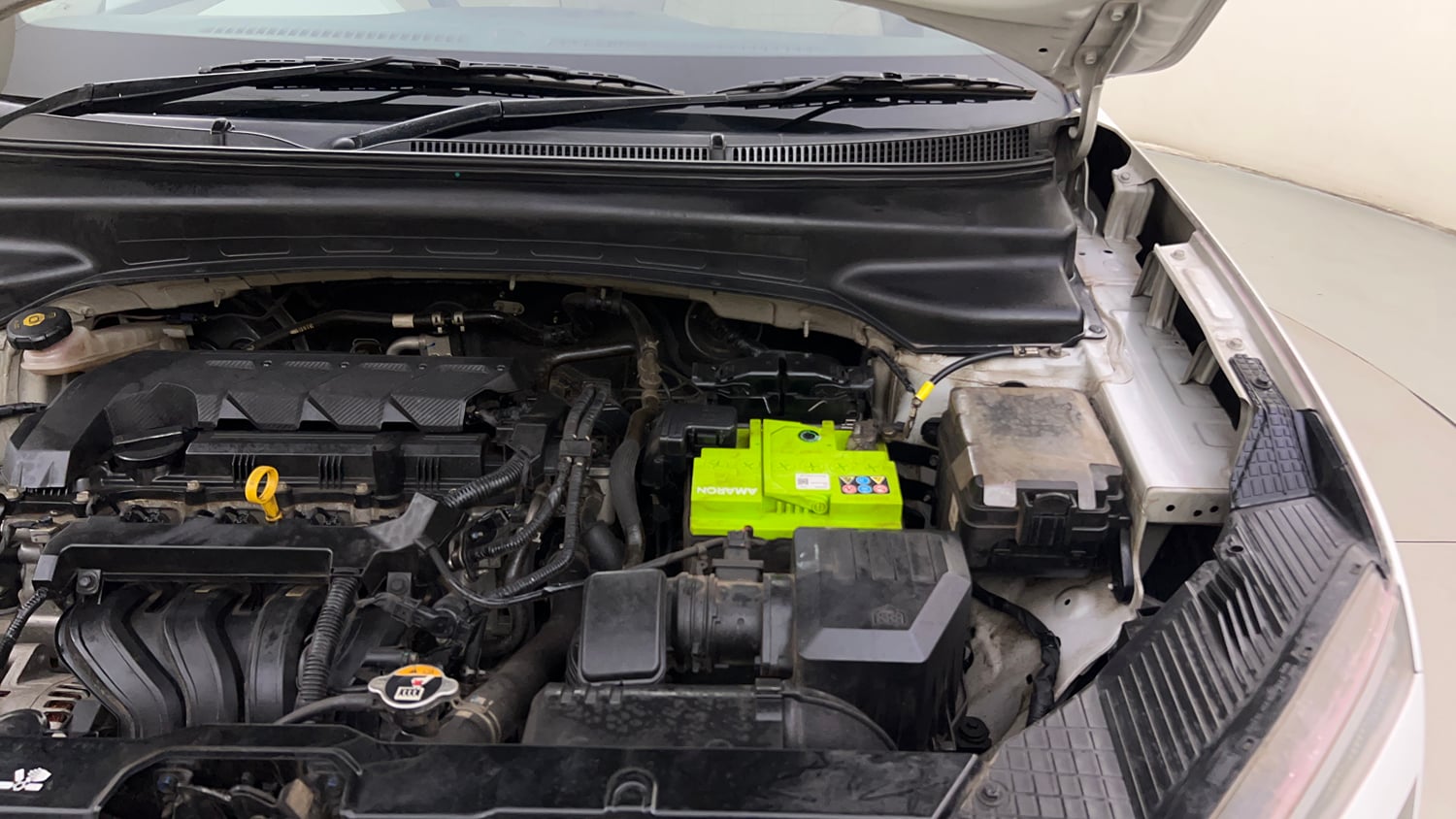 Used 2020 Hyundai Creta EX 1.5 Petrol Petrol Manual engine ENGINE LEFT SIDE HINGE & APRON VIEW