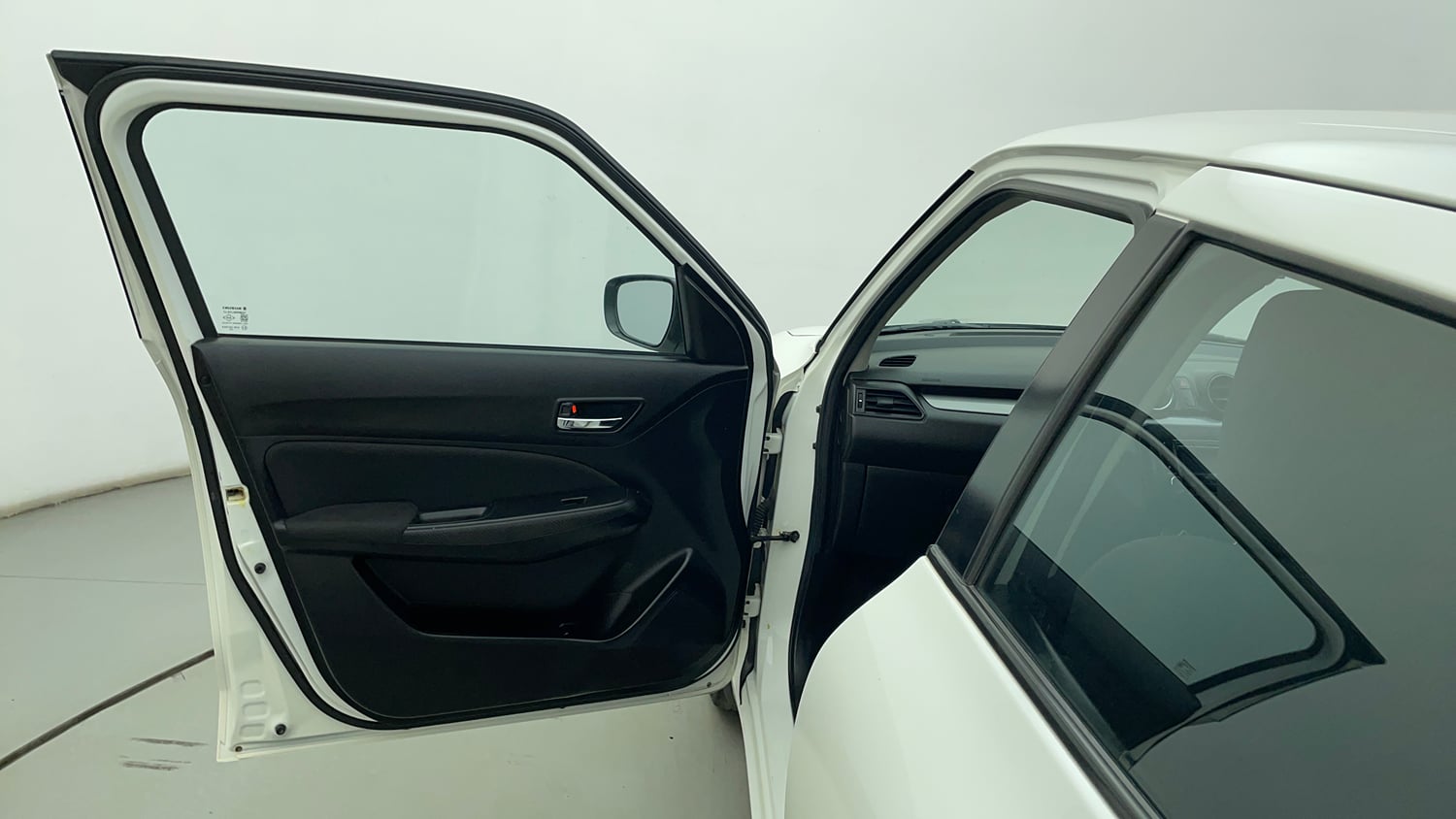 Used 2020 Maruti Suzuki Swift VXi AMT Petrol Automatic interior LEFT FRONT DOOR OPEN VIEW