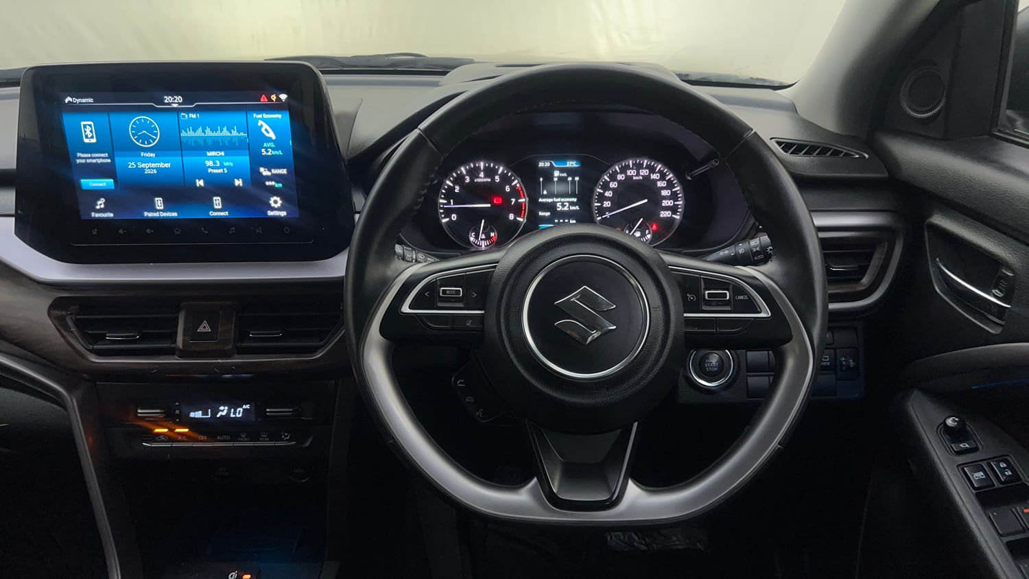 Used 2023 Maruti Suzuki Brezza Zxi Plus Dual Tone Petrol Manual interior STEERING VIEW