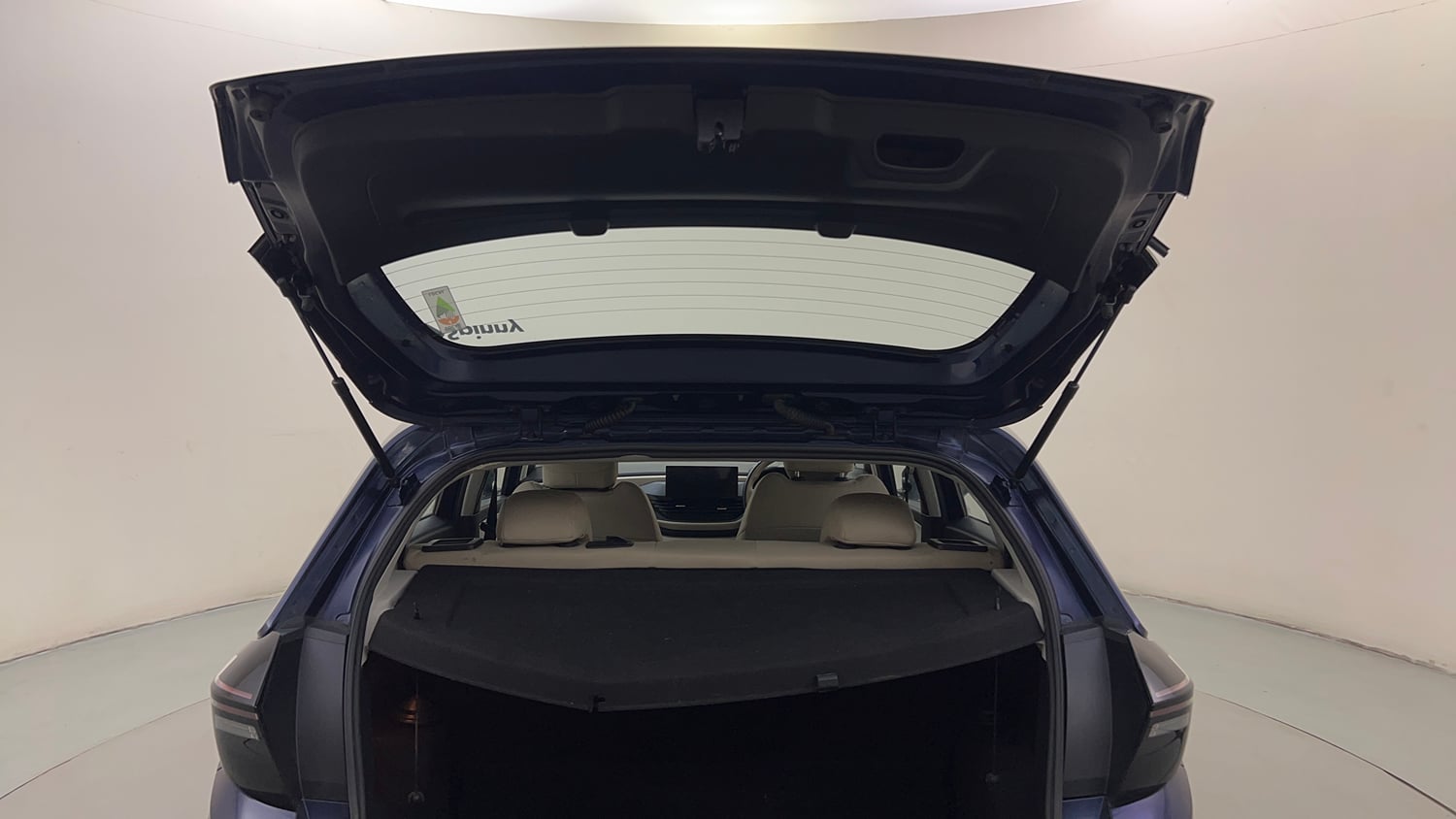 Used 2025 Tata Altroz Accomplished S Petrol 5MT Petrol Manual interior DICKY DOOR OPEN VIEW