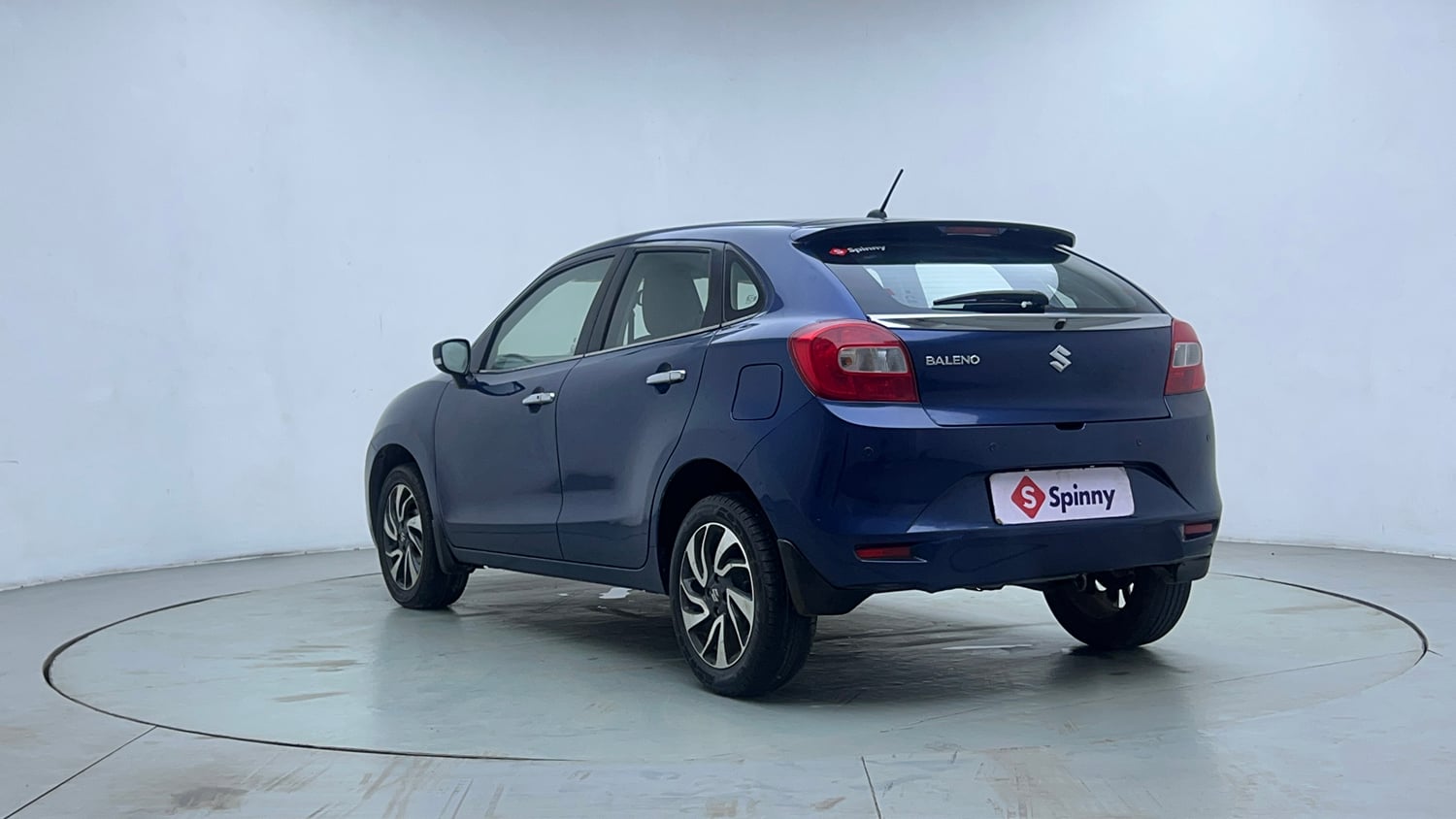 Used 2021 Maruti Suzuki Baleno Zeta Petrol Manual exterior LEFT REAR CORNER VIEW