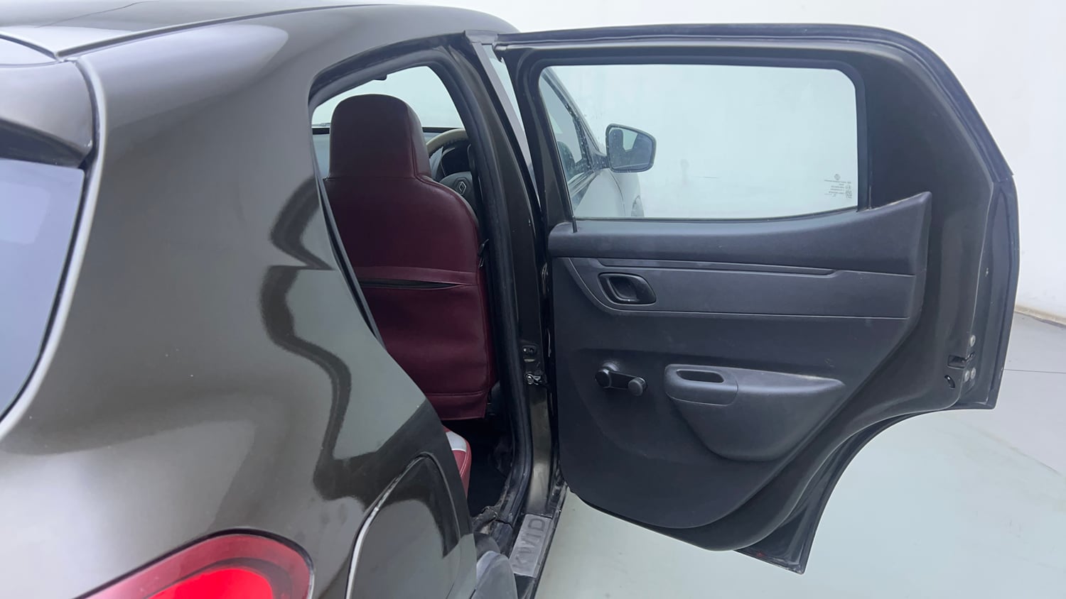 Used 2017 Renault Kwid RXL Petrol Manual interior RIGHT REAR DOOR OPEN VIEW