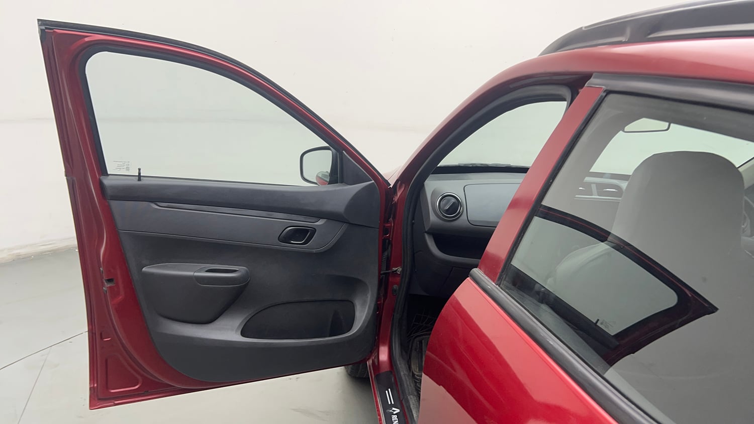 Used 2016 Renault Kwid RXT Petrol Manual interior LEFT FRONT DOOR OPEN VIEW