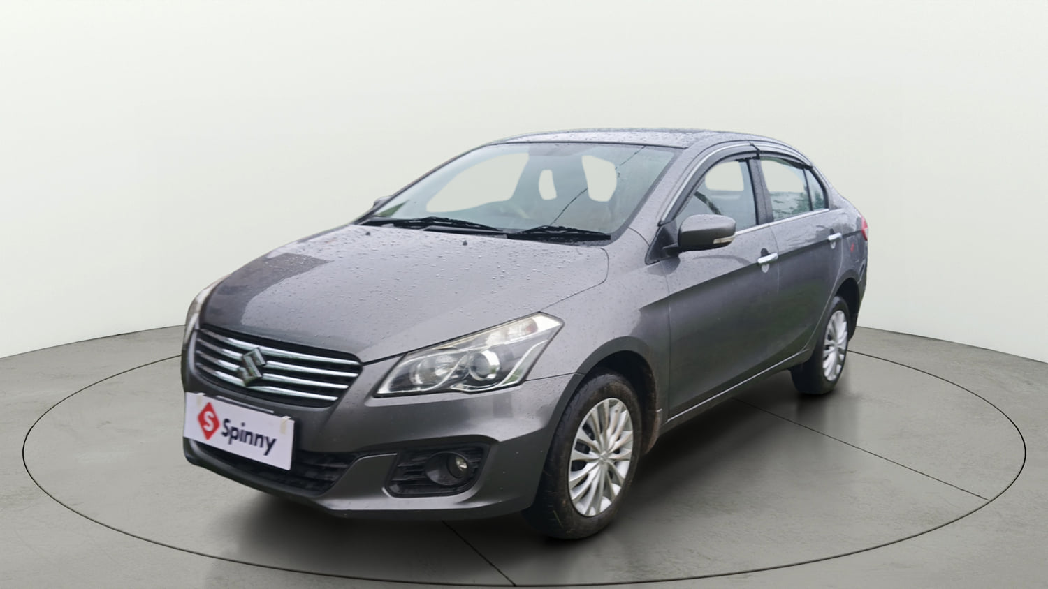 Used 2017 Maruti Suzuki Ciaz Delta 1.4 MT Petrol Manual exterior LEFT FRONT CORNER VIEW