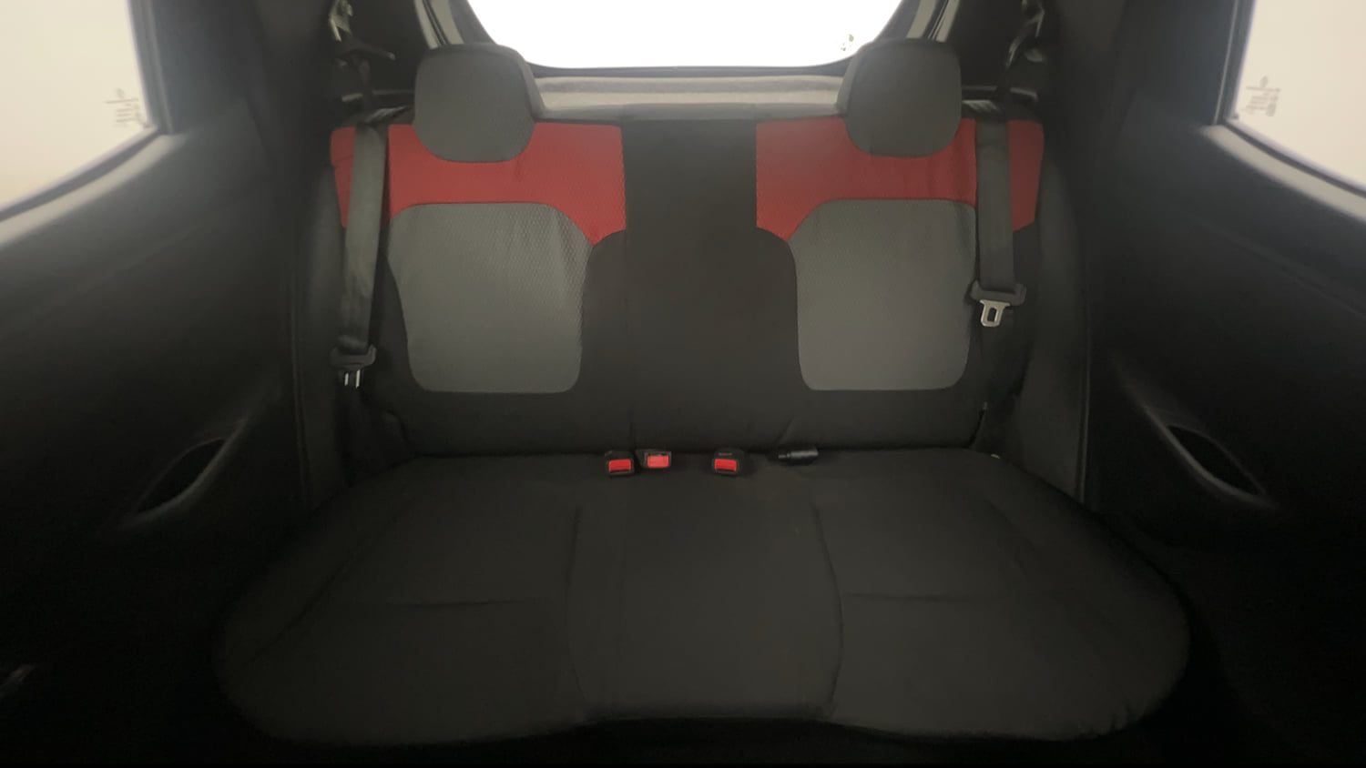 Used 2017 Renault Kwid 1.0 RXT Opt Petrol Manual interior REAR SEAT CONDITION VIEW