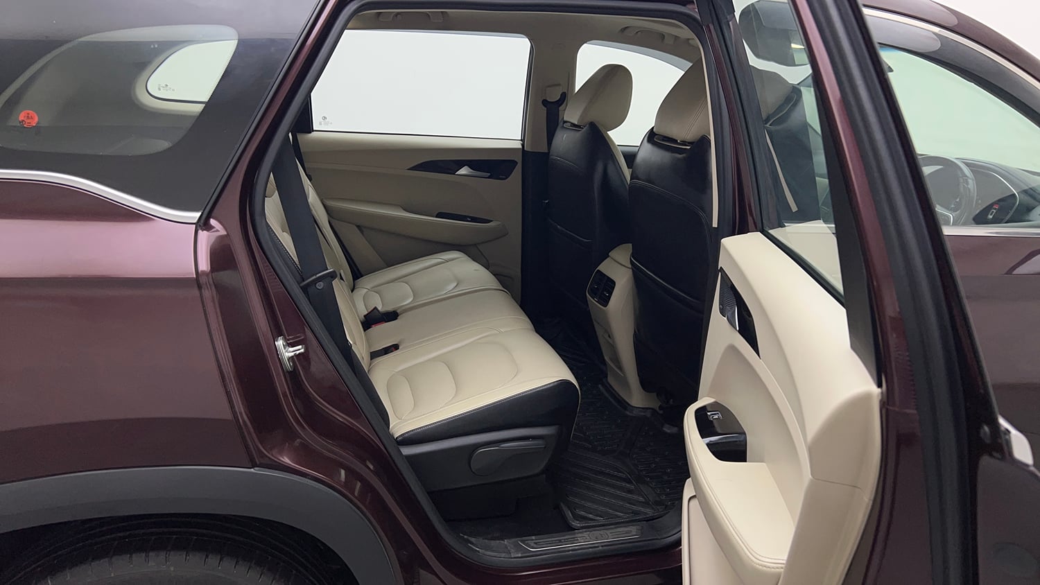 Used 2021 MG Motors Hector Sharp 1.5 Petrol CVT Petrol Automatic interior RIGHT SIDE REAR DOOR CABIN VIEW
