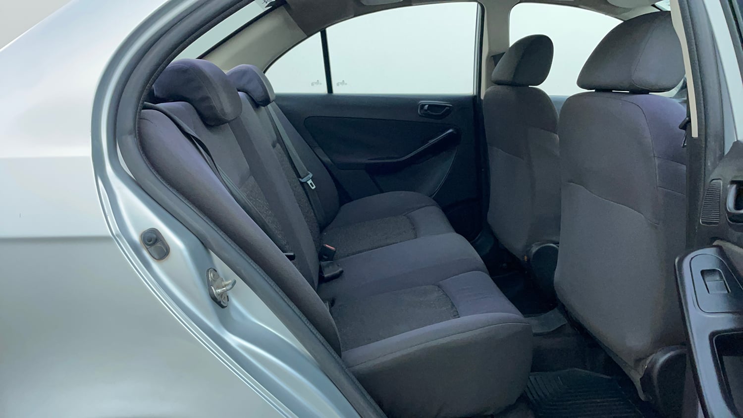 Used 2015 Tata Zest XM Petrol Petrol Manual interior RIGHT SIDE REAR DOOR CABIN VIEW