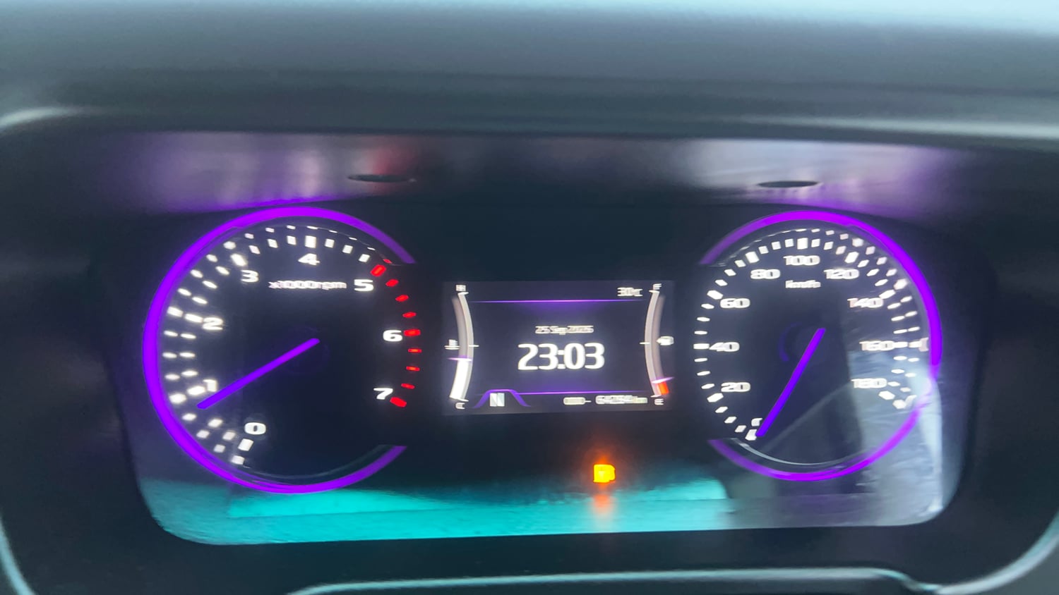 Used 2019 Mahindra Marazzo M6 7 STR Diesel Manual interior CLUSTERMETER VIEW