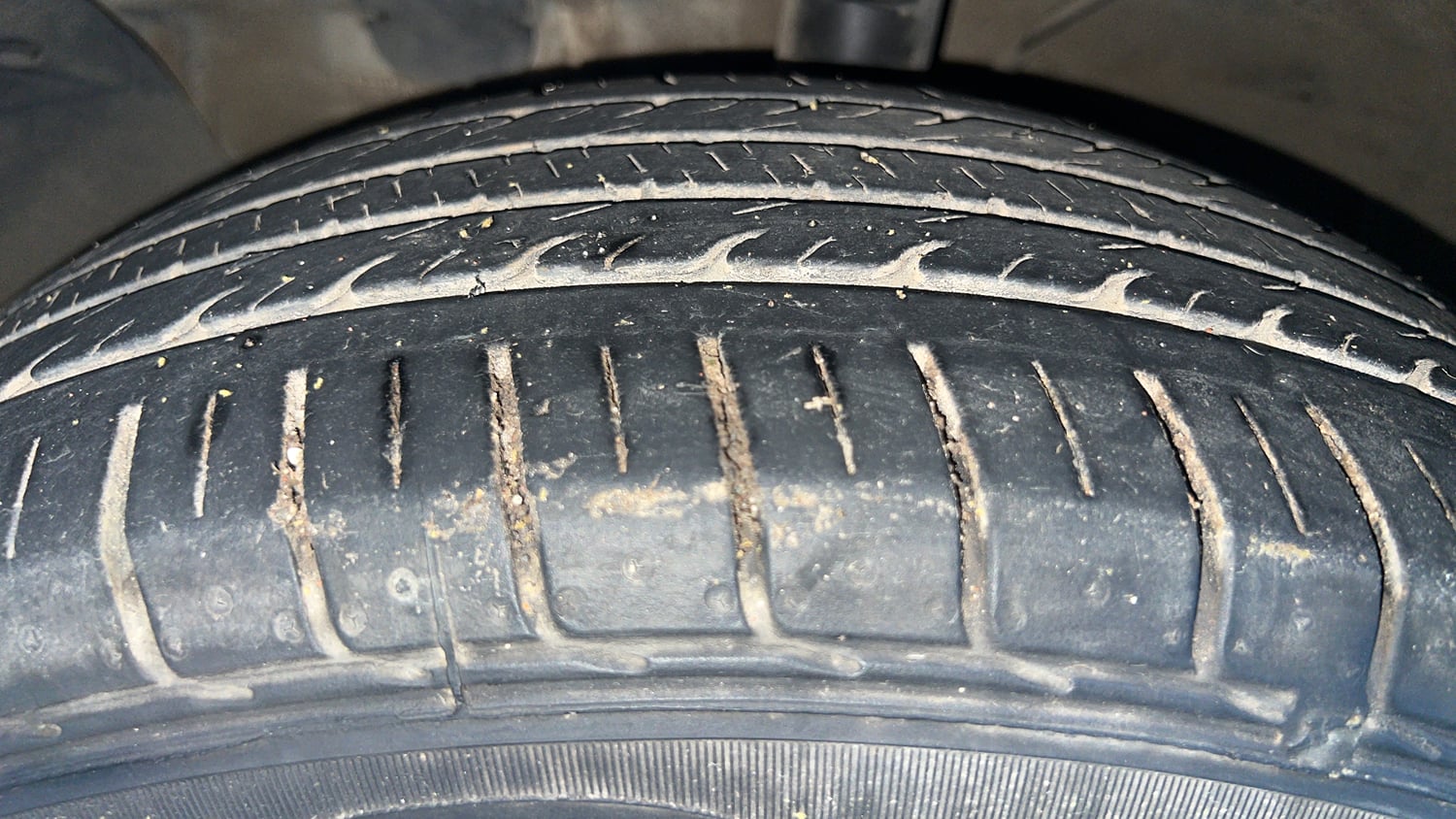 Used 2019 Hyundai Creta SX 1.6 Petrol Petrol Manual tyres LEFT FRONT TYRE TREAD VIEW