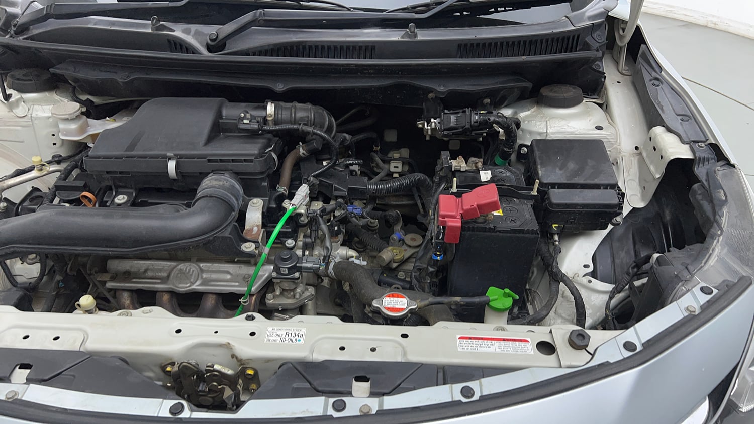 Used 2024 Maruti Suzuki Baleno Zeta MT Petrol Manual engine ENGINE LEFT SIDE VIEW