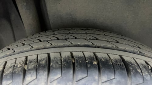 Used 2021 Maruti Suzuki S-Cross Zeta AT Petrol Automatic tyres RIGHT REAR TYRE TREAD VIEW