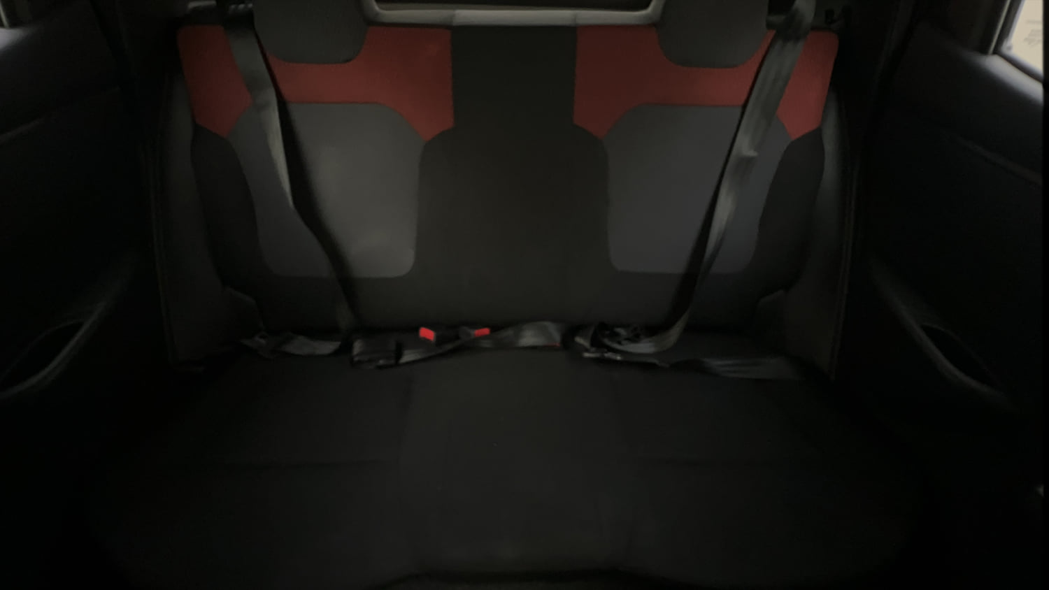 Used 2016 Renault Kwid RXT Petrol Manual interior REAR SEAT CONDITION VIEW
