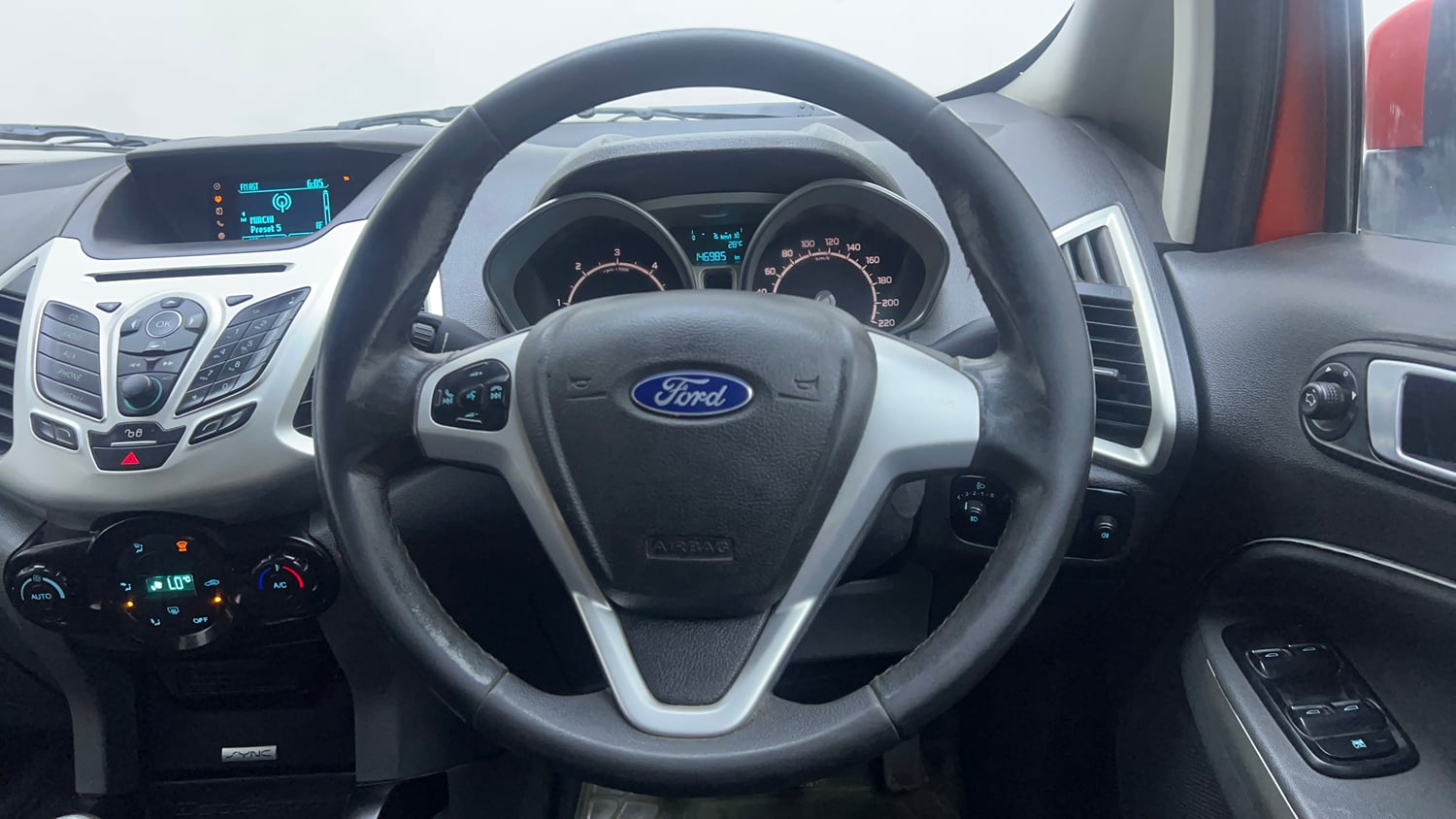 Used 2016 Ford EcoSport Titanium+ 1.5L TDCi Diesel Manual interior STEERING VIEW