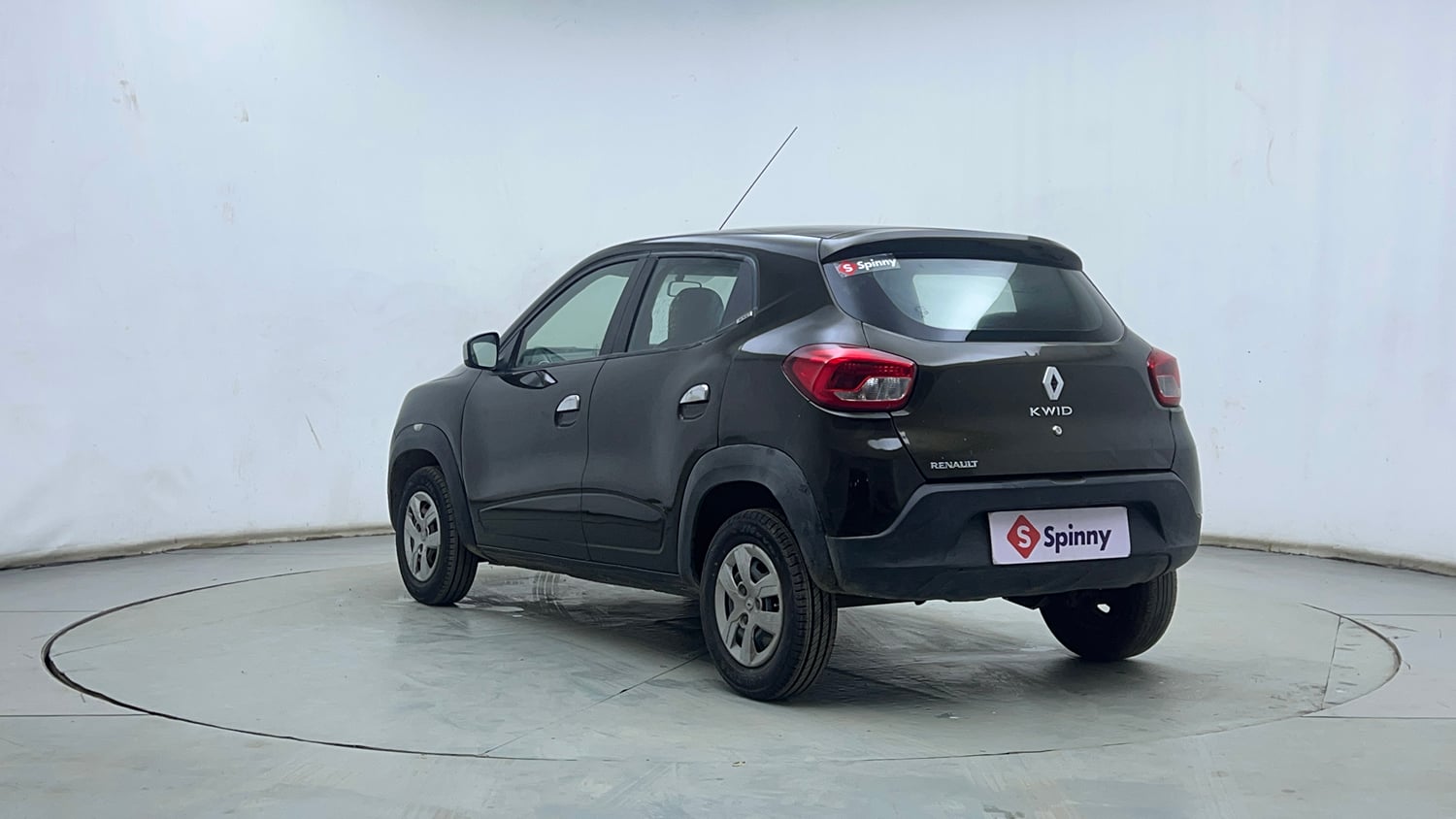 Used 2017 Renault Kwid RXL Petrol Manual exterior LEFT REAR CORNER VIEW