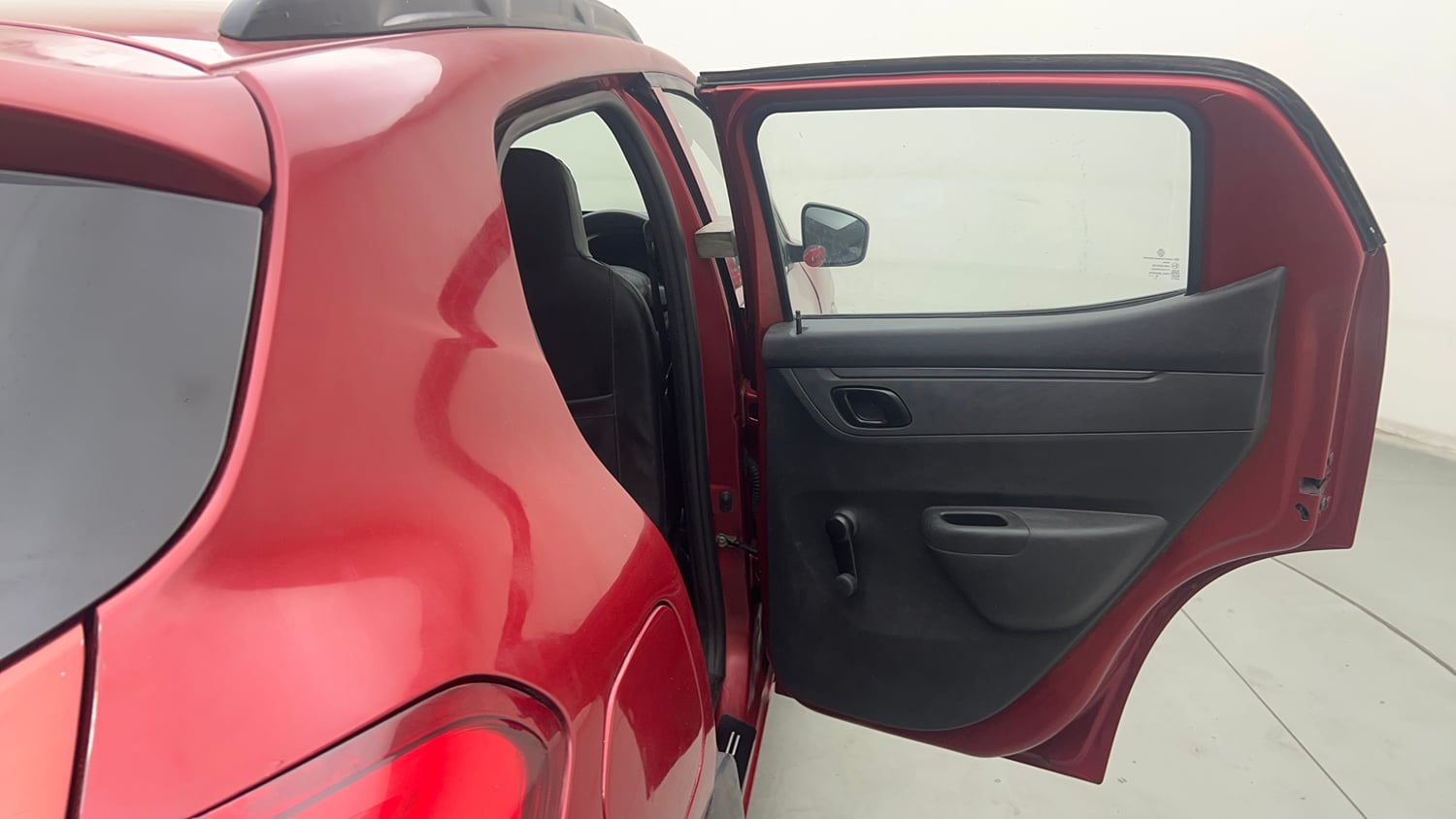 Used 2016 Renault Kwid RXT Petrol Manual interior RIGHT REAR DOOR OPEN VIEW