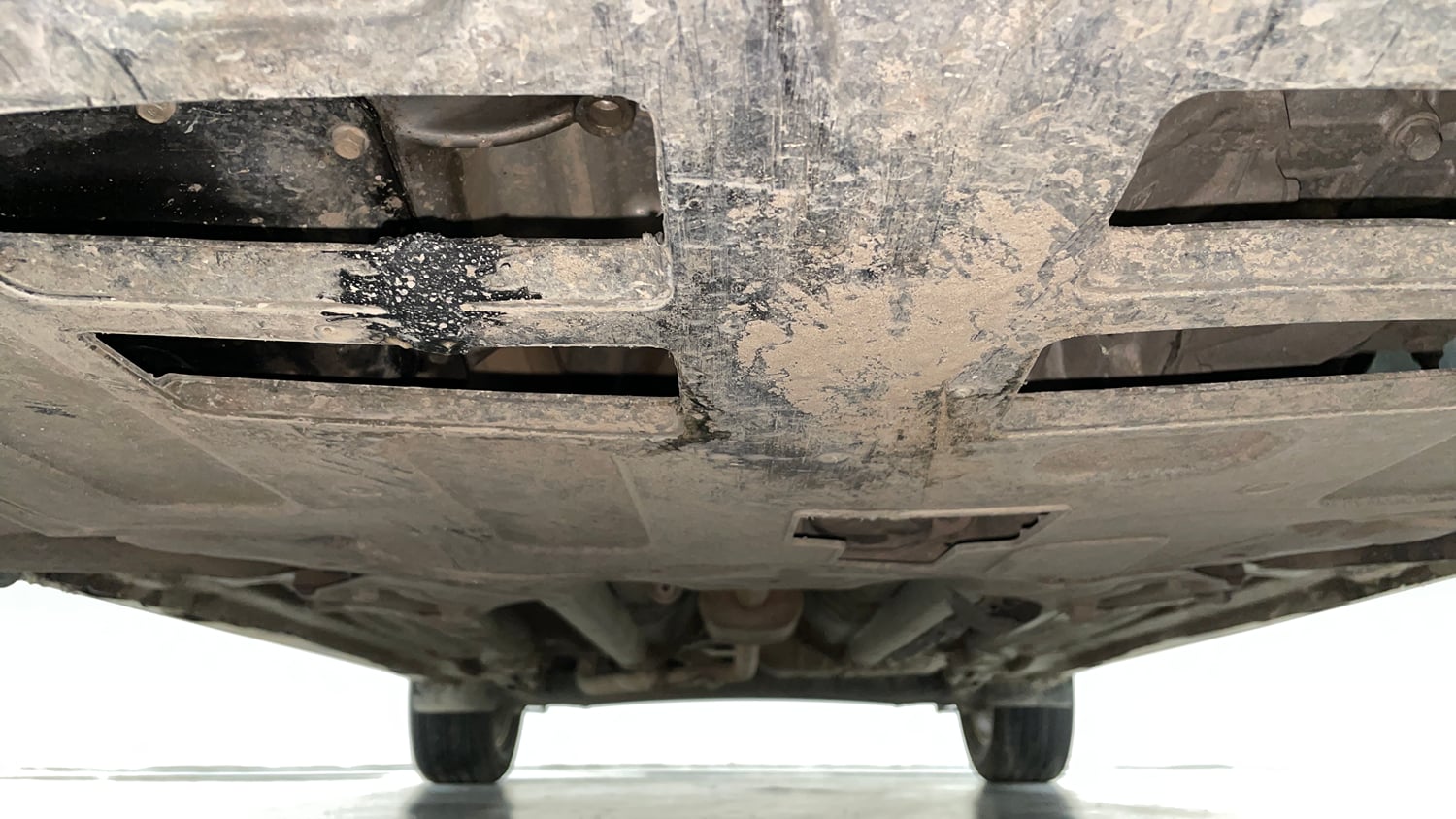 Used 2018 Hyundai Creta 1.6 E+ VTVT Petrol + CNG (Outside Fitted) Cng Manual extra FRONT LEFT UNDERBODY VIEW