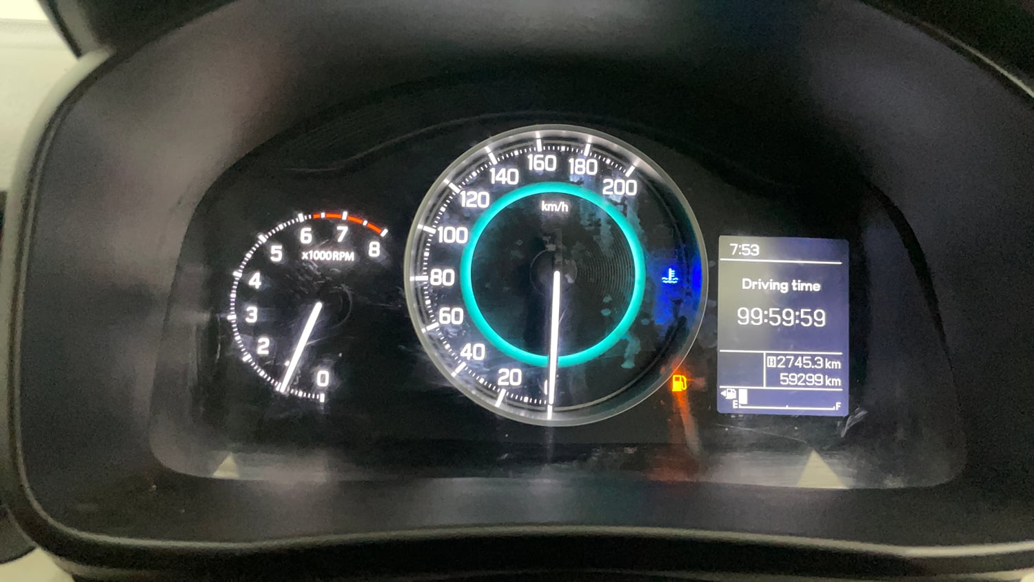 Used 2022 Maruti Suzuki Ignis Zeta 1.2 MT Petrol Manual interior CLUSTERMETER VIEW