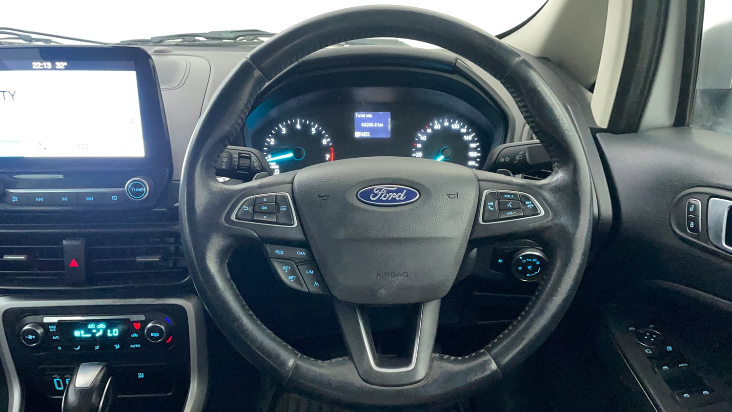 Used 2018 Ford EcoSport Titanium + 1.5L Ti-VCT AT Petrol Automatic interior STEERING VIEW