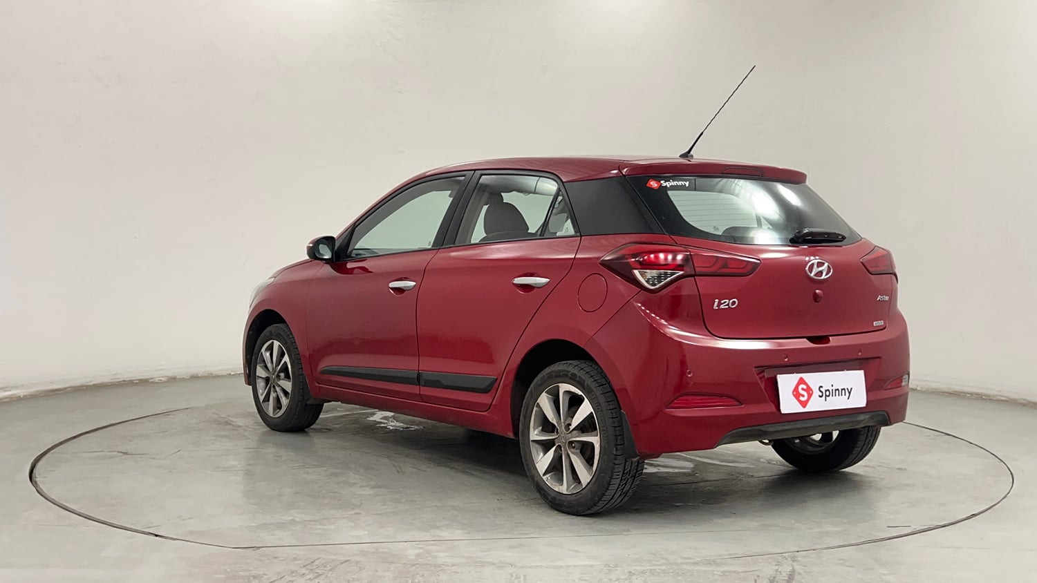 Used 2015 Hyundai Elite i20 Asta 1.2 Petrol Manual exterior LEFT REAR CORNER VIEW