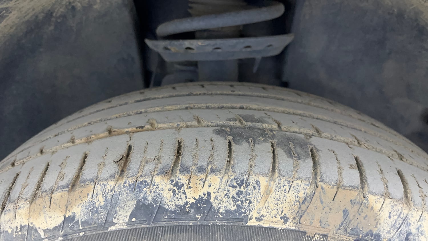 Used 2022 Tata Harrier XZ Plus Diesel Manual tyres RIGHT FRONT TYRE TREAD VIEW