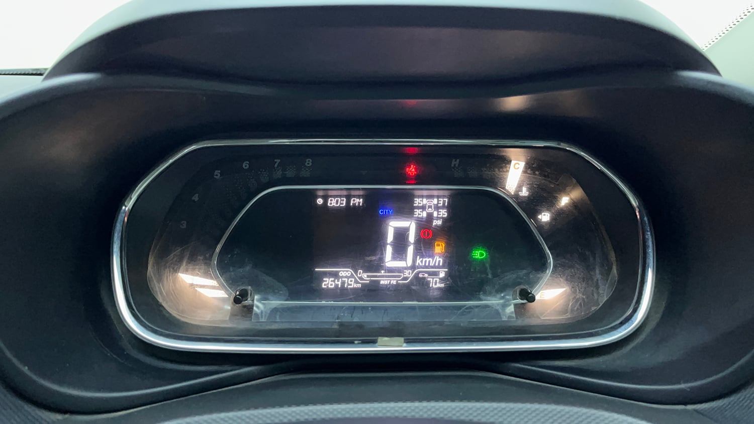 Used 2022 Tata Nexon XZ Plus (Premium) Petrol Manual interior CLUSTERMETER VIEW