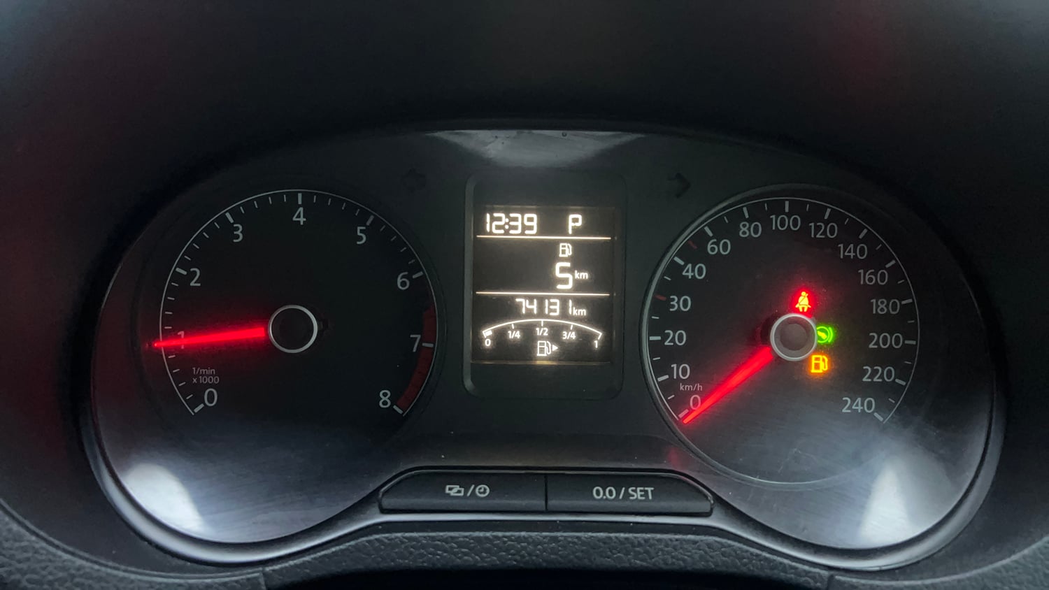 Used 2021 Volkswagen Polo GT Petrol Automatic interior CLUSTERMETER VIEW