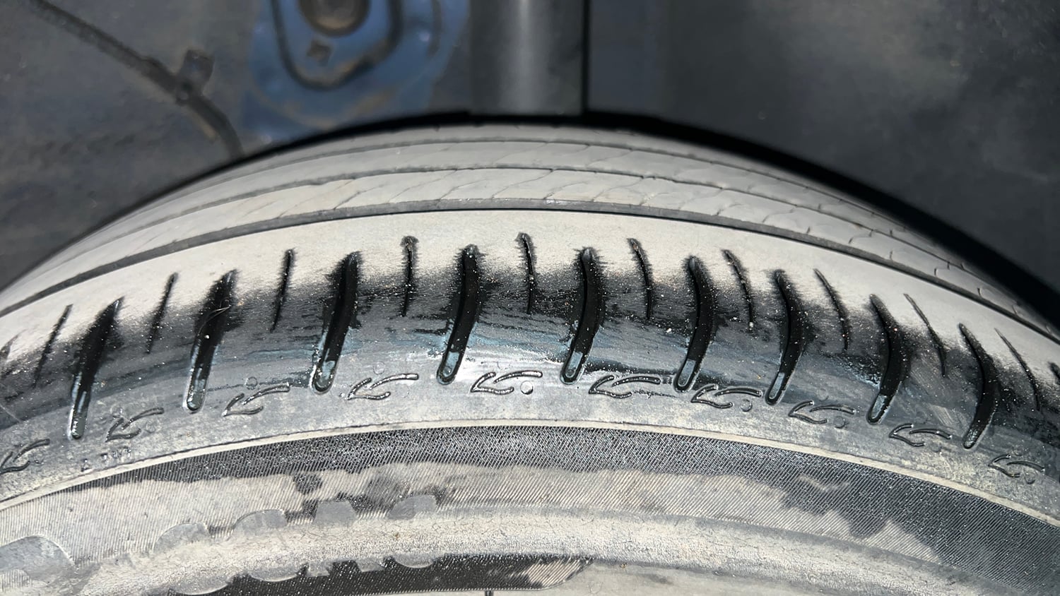 Used 2023 Tata Altroz XZ Petrol Petrol Manual tyres LEFT REAR TYRE TREAD VIEW