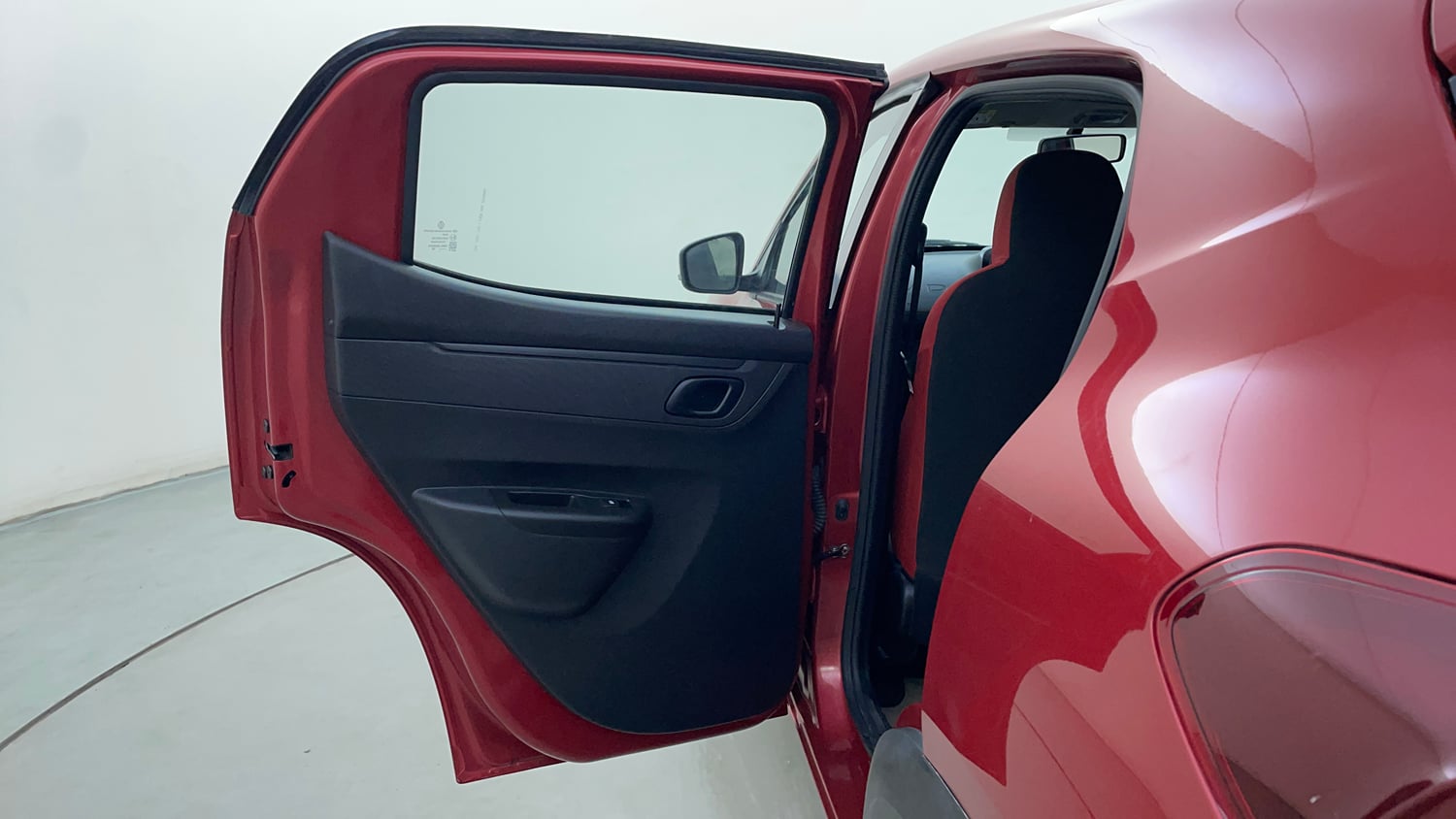 Used 2024 Renault Kwid RXT 1.0L AMT Petrol Automatic interior LEFT REAR DOOR OPEN VIEW