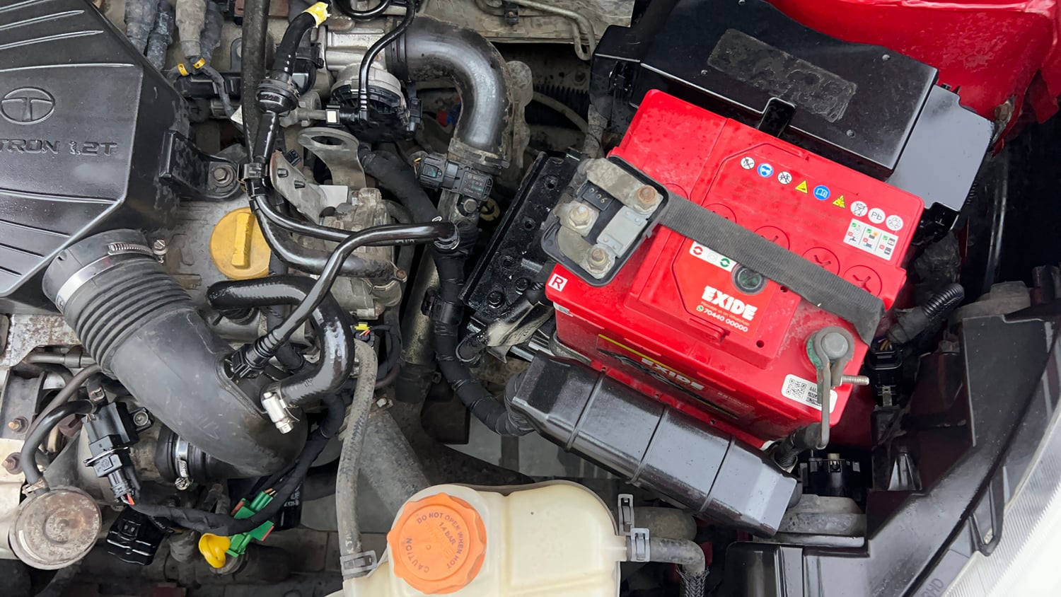 Used 2016 Tata Zest XT Petrol Petrol Manual engine ENGINE LEFT SIDE VIEW