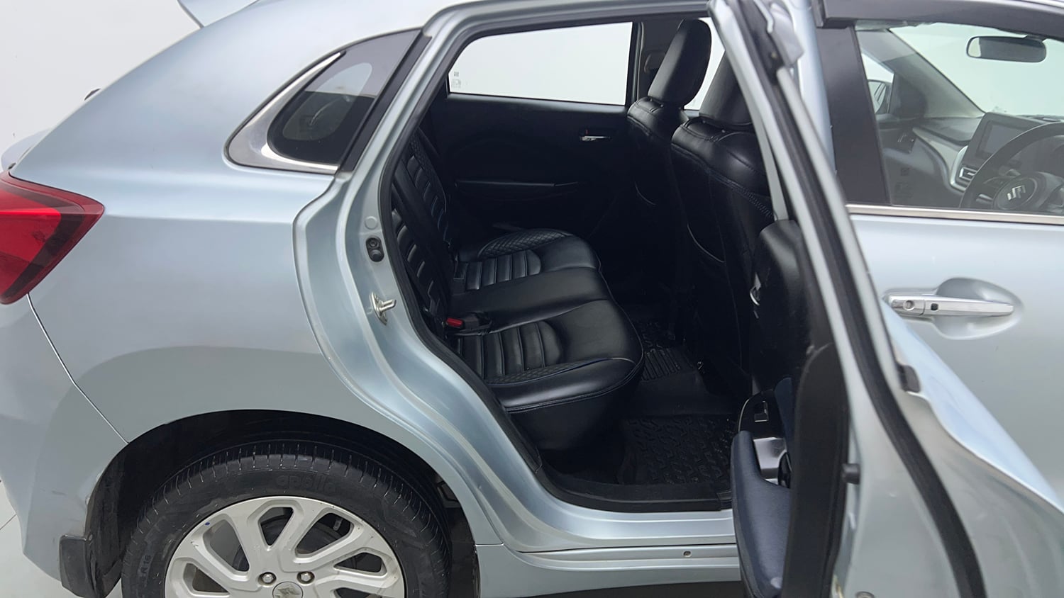 Used 2024 Maruti Suzuki Baleno Zeta MT Petrol Manual interior RIGHT SIDE REAR DOOR CABIN VIEW